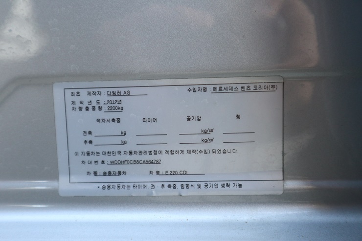 2012 MERCEDES E220 CDI AVANGARDE – Image 24